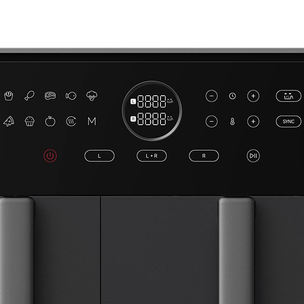 ��� ����� ������ �� 10 ���� Xiaomi Dual Zone Air Fryer 10L ���� XIAOMI | ������