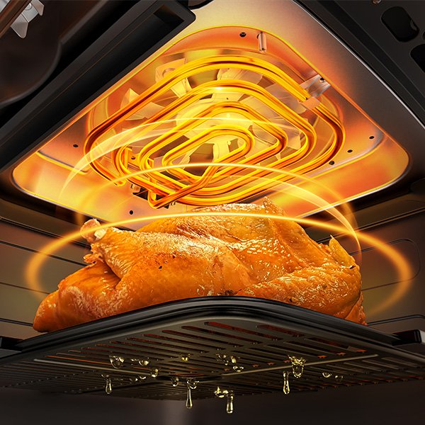��� ����� ������ �� 10 ���� Xiaomi Dual Zone Air Fryer 10L ���� XIAOMI | ������