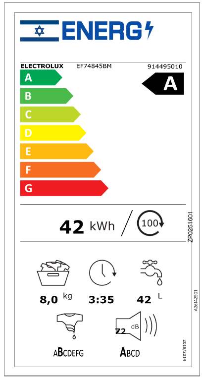 ����� ����� ��� ���� 8 �"� EF74845BM ���� ELECTROLUX | ����������
