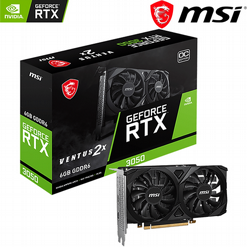 כרטיס מסך MSI - Nvidia GeForce RTX™ 3050 VENTUS 2X E 6G OC - 6Gb GDDR6 כרטיס מסך MSI - Nvidia GeForce RTX™ 3050 VENTUS 2X E 6G OC - 6Gb GDDR6
