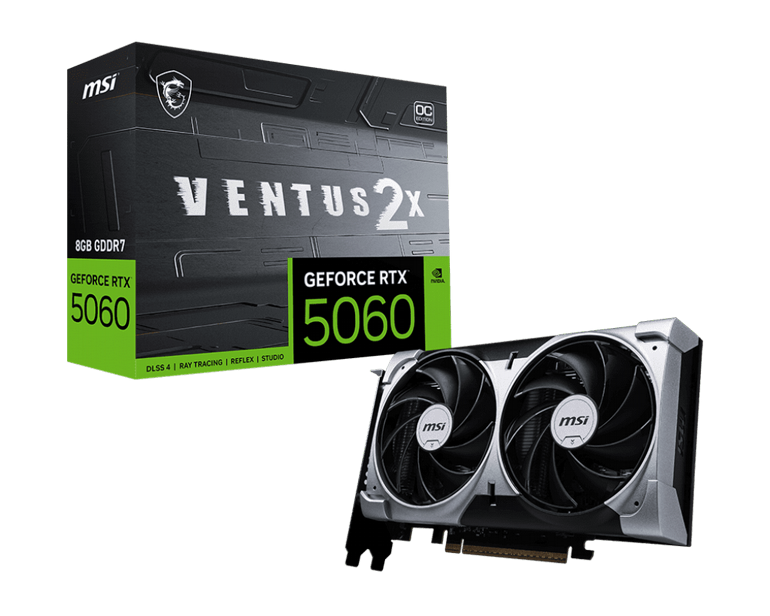 ����� ��� MSI- Nvidia GeForce - RTX� 5060 Ventus 2X OC 8G
