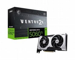 כרטיס מסך MSI- Nvidia GeForce - RTX™ 5060 Ti 8G VENTUS 2X OC PLUS כרטיס מסך MSI- Nvidia GeForce - RTX™ 5060 Ti 8G VENTUS 2X OC PLUS