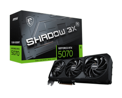 ����� ��� MSI- Nvidia GeForce - RTX� 5070 SHADOW 12G 3X OC 