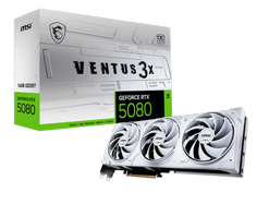 ����� ��� MSI- Nvidia GeForce - RTX� 5080 VENTUS 16G 3X OC WHITE 