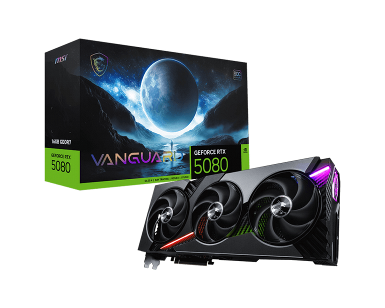 ����� ��� MSI- Nvidia GeForce - RTX� 5080 VANGUARD SOC 16G