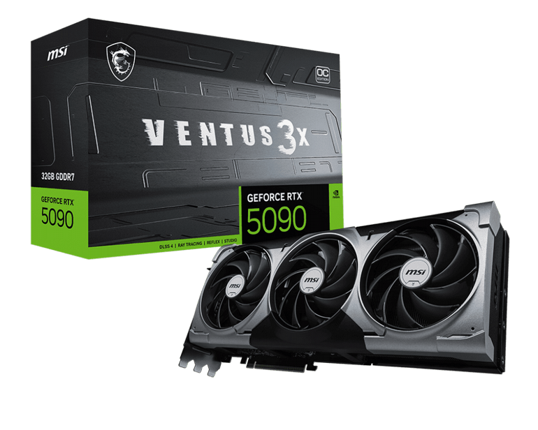����� ��� MSI- Nvidia GeForce - RTX� 5090 32G Ventus 3X OC