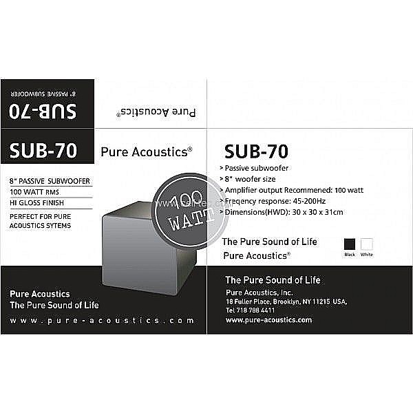 ��� ���� PURE-ACOUSTICS SUB70