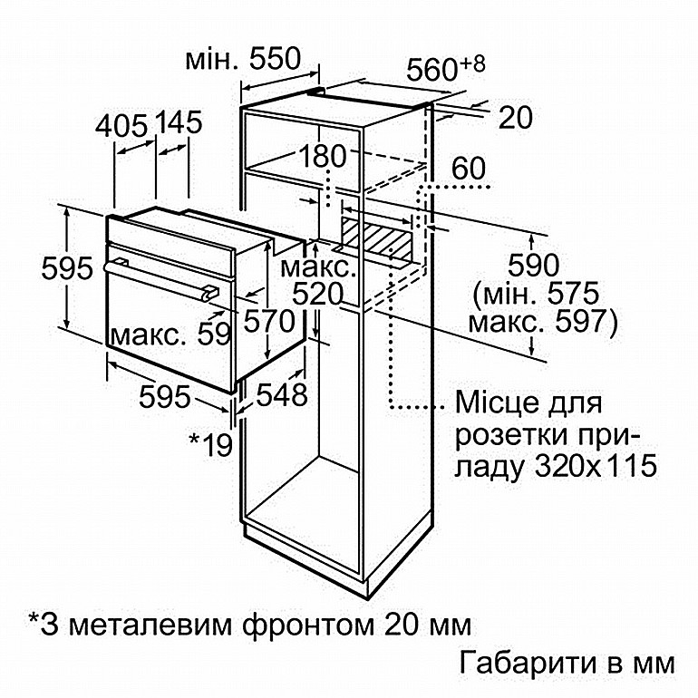 ���� ���� BOSCH HBG33B560Y