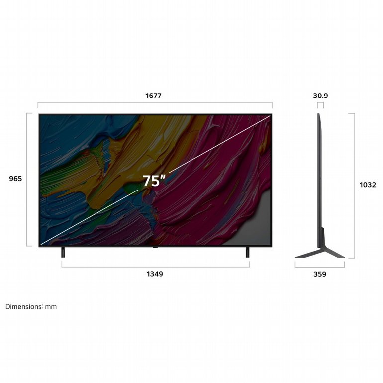 �������� ���� 75" 75QNED80A6A 4K QNED ���� LG | �� ��