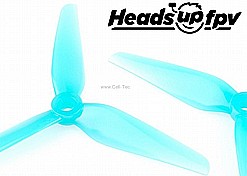 �� 4 ������ ��������� - HQ HEADSUP RACING PROP R38 (BLUE) - HQprop