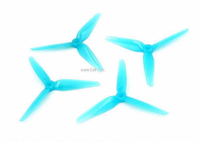 �� 4 ������ ��������� - HQ HEADSUP RACING PROP R38 (BLUE) - HQprop