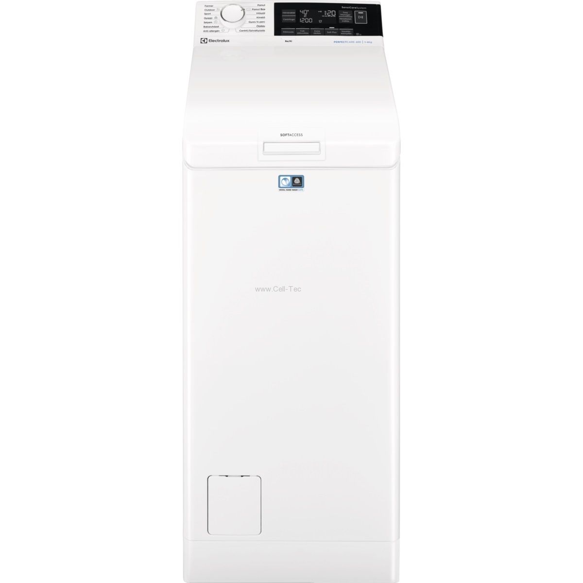 מכונת כביסה 6 קג פתח עליון Electrolux EW6T3622AM