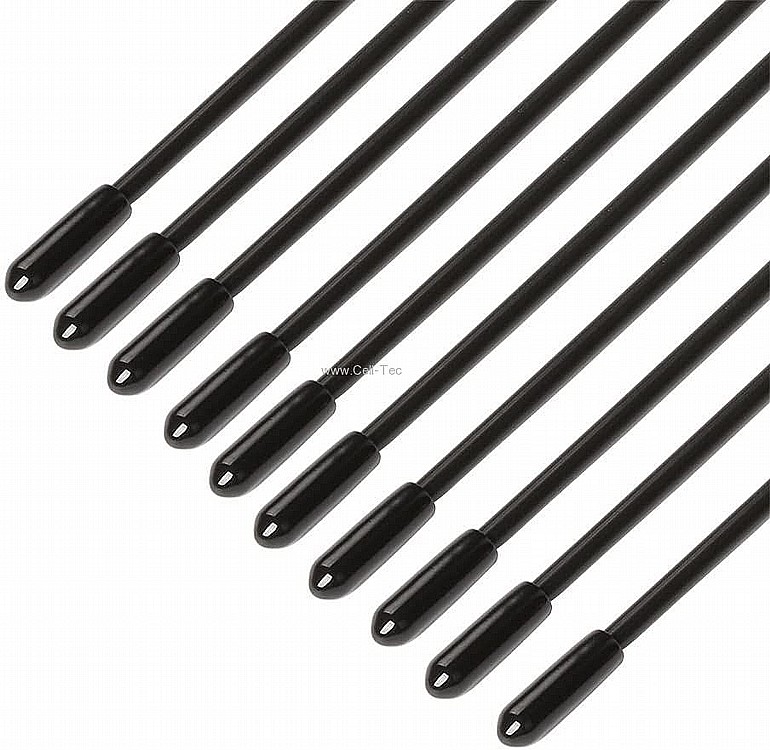 �� 4 ������ ����� ������ + 4 ������� - Plastic Antenna Protective Tube Cap