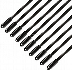 �� 4 ������ ����� ������ + 4 ������� - Plastic Antenna Protective Tube Cap