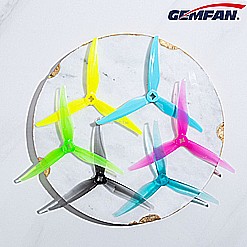 �� 4 ������ ������ - GEMFAN SL5125 3-Blade - 5mm/ 2mm Shaft