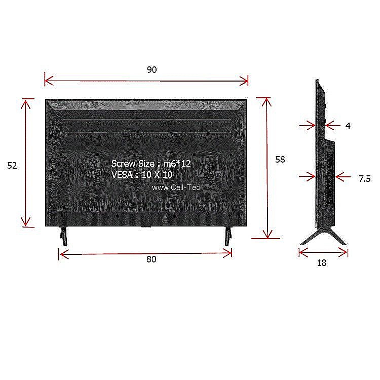 �������� ���� 32 TCL 32S65A 