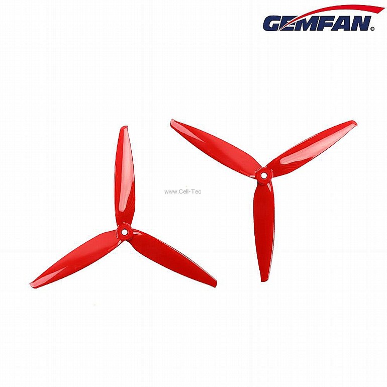 �� 4 ������ - Gemfan Flash 7040 Tri-Blade 7" Prop 4 Pack