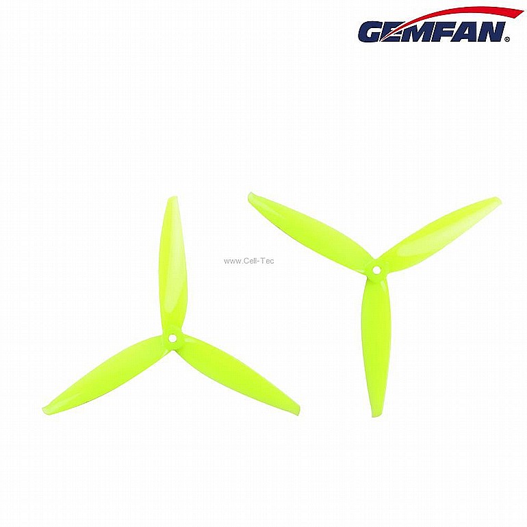 �� 4 ������ - Gemfan Flash 7040 Tri-Blade 7" Prop 4 Pack