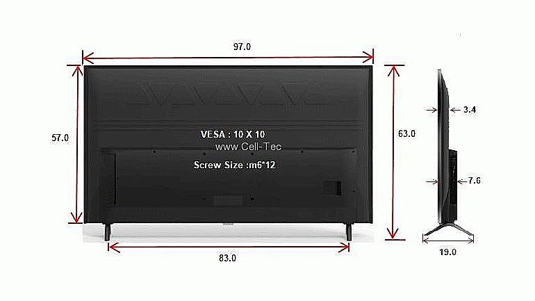 �������� ���� 43 TCL 43P715 4K UHD