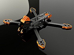 ���� ���� - FIRE DRAGONFLY ToPeFPV version - Lightweight and Fast Cinema Drone Frame ���� crisscrossfpv