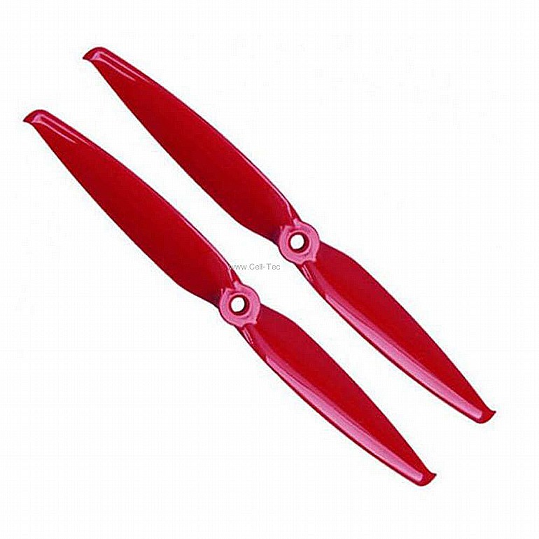 �� 4 ������ ��������� - GF 7042 FLASH DURABLE 2 BLADE RED Gemfan 