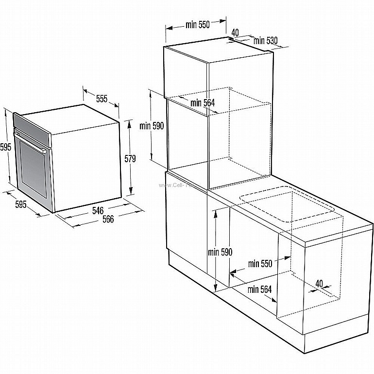 ���� ���� 71 ���� GORENJE BOP798S54X | ������