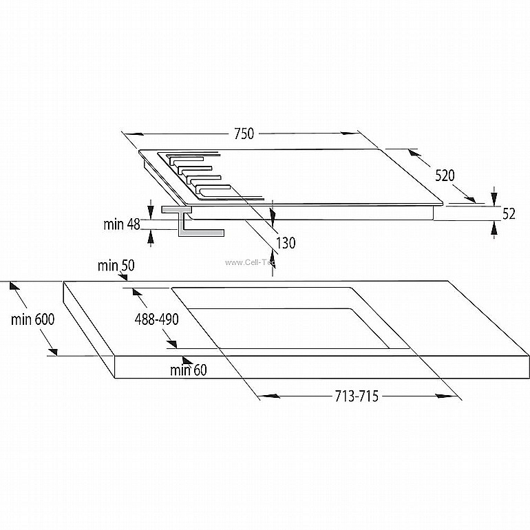 ������ �� 5 ����� 75 �"� GORENJE GTW7C51B | ������
