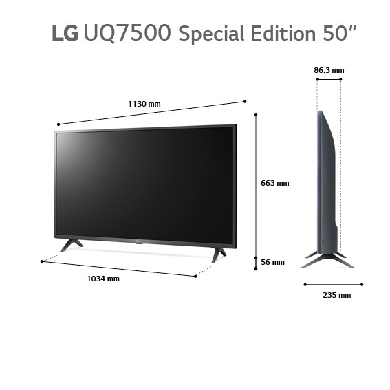 �������� UHD ����� 50 ���� ��� - 50UQ75006LG ���� LG