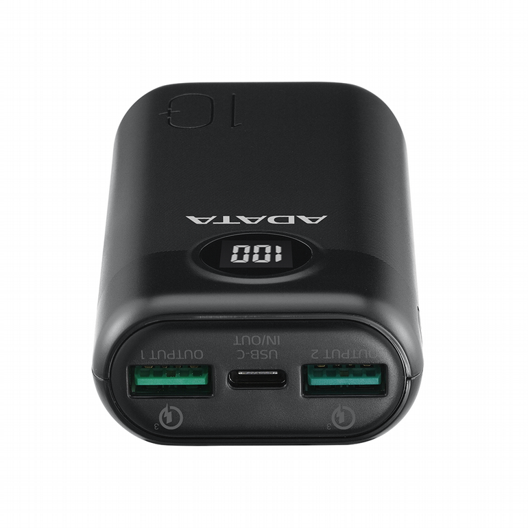 ����� ����� ����� ADATA AP10000QCD 10,000mAh Power Bank USB Blue