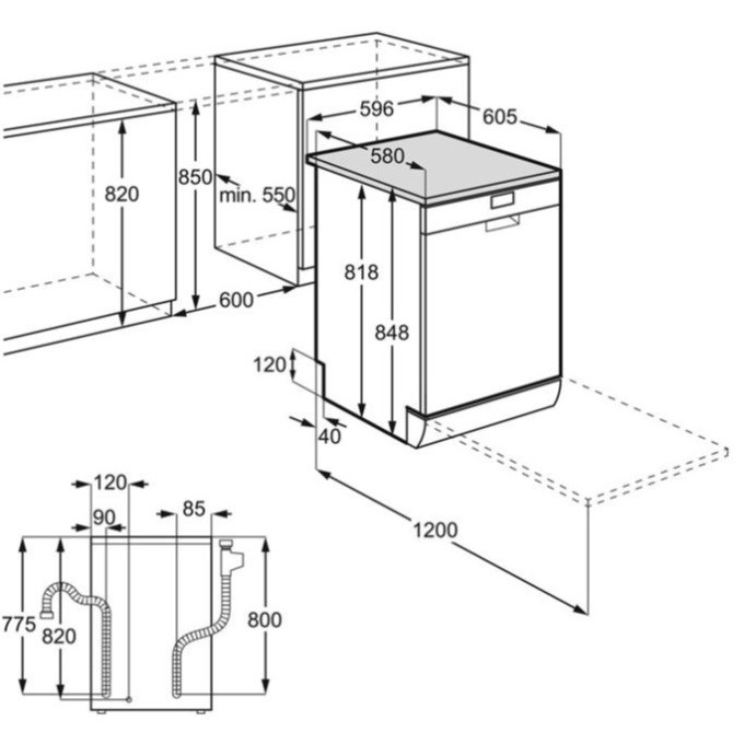 ���� ���� ���� ������� AEG FFB83700PM | �.�.�