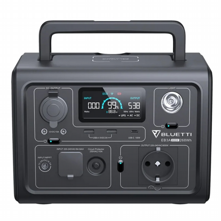 ���� ��� ����� ��� 600W 268Wh EB3A ���� Bluetti | �����