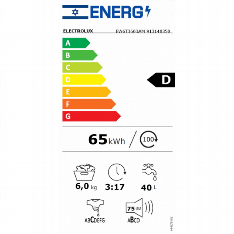 ����� ����� ��� ����� - 6 �"� ��� PerfectCare EW6T3603AM ���� - Electrolux | ����������