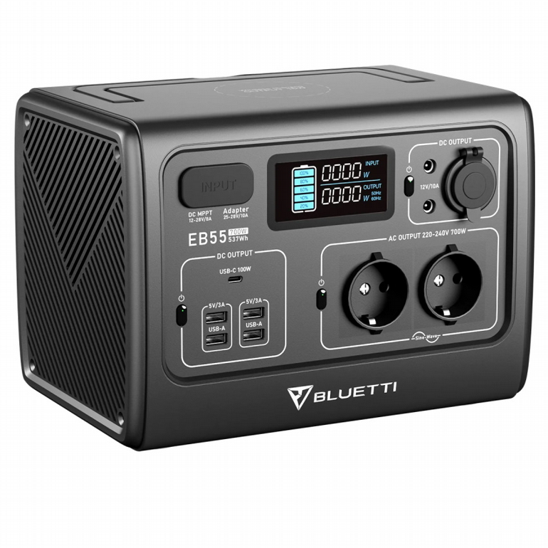 ����� ��� Bluetti EB55 Portable Power Station 700W 537Wh