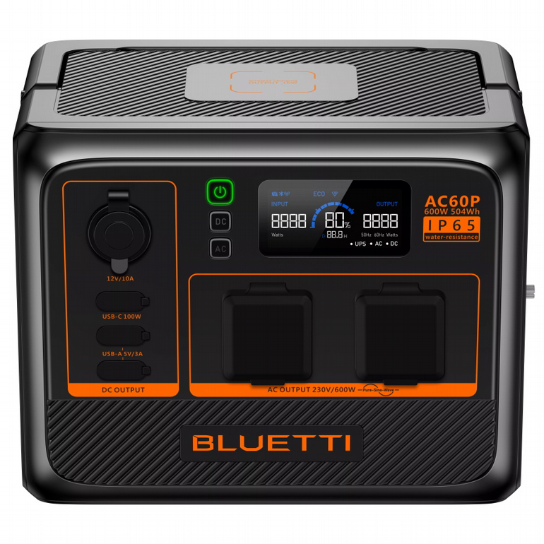 ���� ��� BLUETTI AC60P Portable Power Station 600W 504Wh