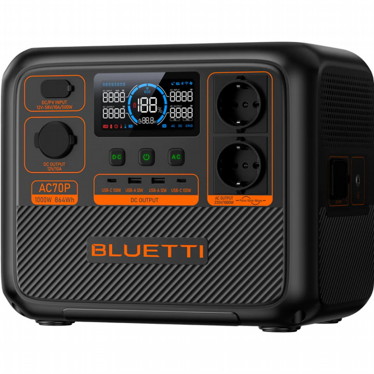 ���� ��� ����� AC70P 1000W 864Wh ���� BLUETTI | �����