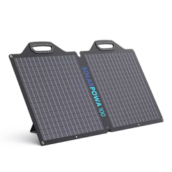 פאנל טעינה סולארי ETFE Mono solar panel BIGBLUE 100W PV | ביג בלו (תואם מוצרי Bluetti ללא צורך במתאמים) פאנל טעינה סולארי ETFE Mono solar panel BIGBLUE 100W PV | ביג בלו (תואם מוצרי Bluetti ללא צורך במתאמים)