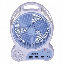 מאוורר אלחוטי נטען כולל רדיו ונגן EF1032 מבית Sachs | זק"ש מאוורר אלחוטי נטען כולל רדיו ונגן EF1032 מבית Sachs | זק"ש