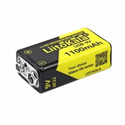 ����� ����� li-ion 9V ���� ���� ����� USB ������� 1100mah ���� - liitokala