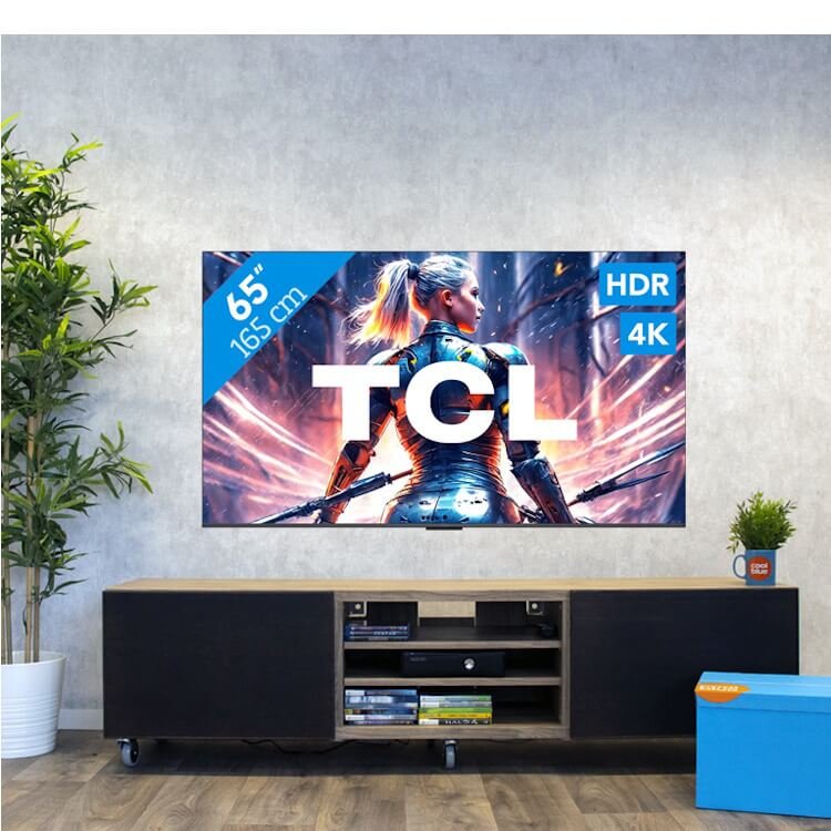 �������� ���� QD-Mini LED 4K "65 ��� 65C71B ���� TCL | ��.��.��
