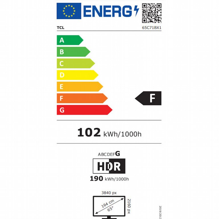 �������� ���� QD-Mini LED 4K "65 ��� 65C71B ���� TCL | ��.��.��
