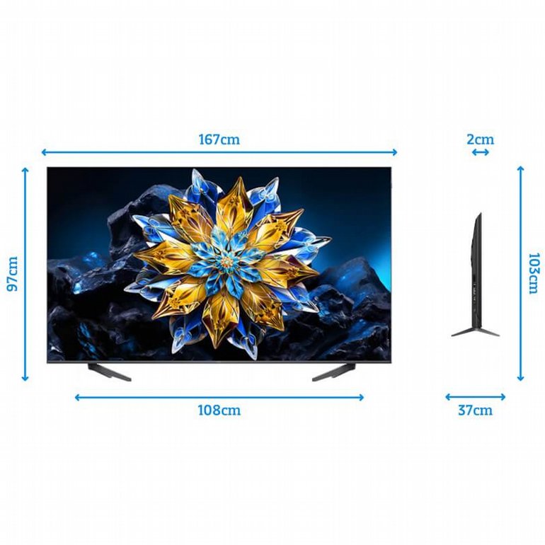 �������� ���� QLED 4K "75 ��� 75C61B ���� - TCL | ��.��.��