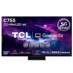 �������� ���� 55" TCL 55C755 QLED Mini Led | ��.��.�� 