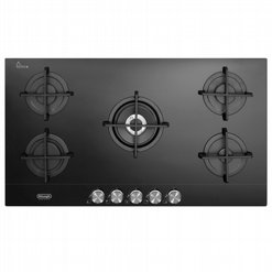 כיריים גז זכוכית שחורה Delonghi NSL590NC | דה לונגי כיריים גז זכוכית שחורה Delonghi NSL590NC | דה לונגי