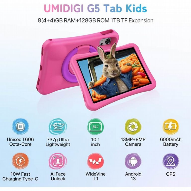����� ����� ��� 10.1" ���� ����� ����� Umidigi G5 128GB/4+4GB WiFi+4G | �������� 