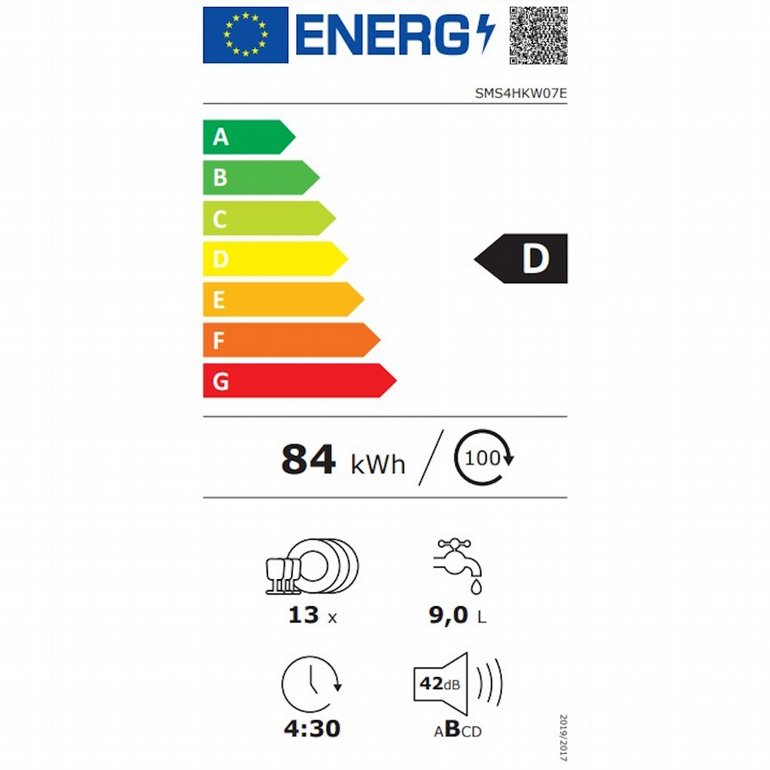 ���� ���� ��� 60 �"� Bosch Series 4 SMS4HKW07E | ��� 