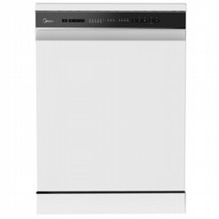 מדיח כלים רחב חכם כולל אפליקציה Midea WQP14W7633CW | מידאה מדיח כלים רחב חכם כולל אפליקציה Midea WQP14W7633CW | מידאה