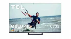 �������� 55'' QLED ��� 55C735 ����� 4K ��.��.�� | TCL 