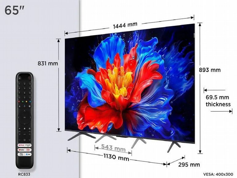 �������� "65 QLED 4K ��� 65P8K ��.��.�� | TCL 