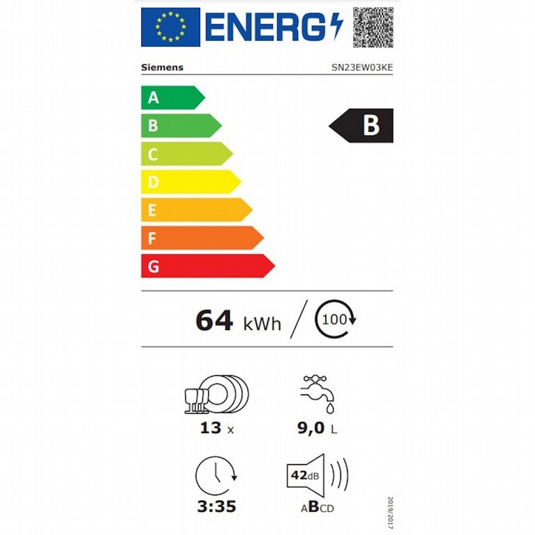 ���� ���� ��� 60 �"� iQ300 SN23EW03KE ���� - Siemens | �����