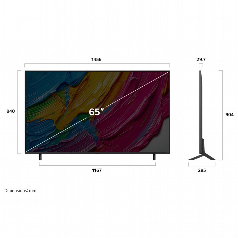 �������� ���� 65"  LG 4K QNED 65QNED80A6A | �� ��